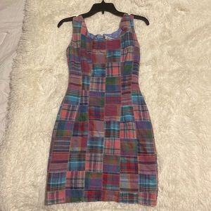 Vintage Matter of Degrees Plaid Dress